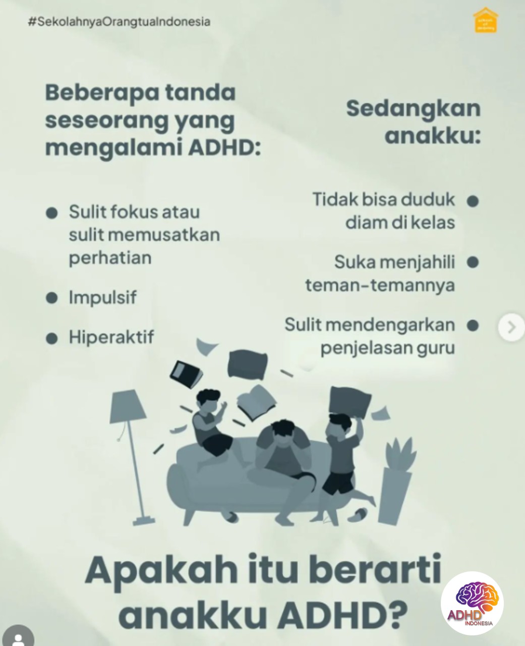 Ciri dan Gejala ADHD pada Anak Usia Dini di Provinsi Aceh