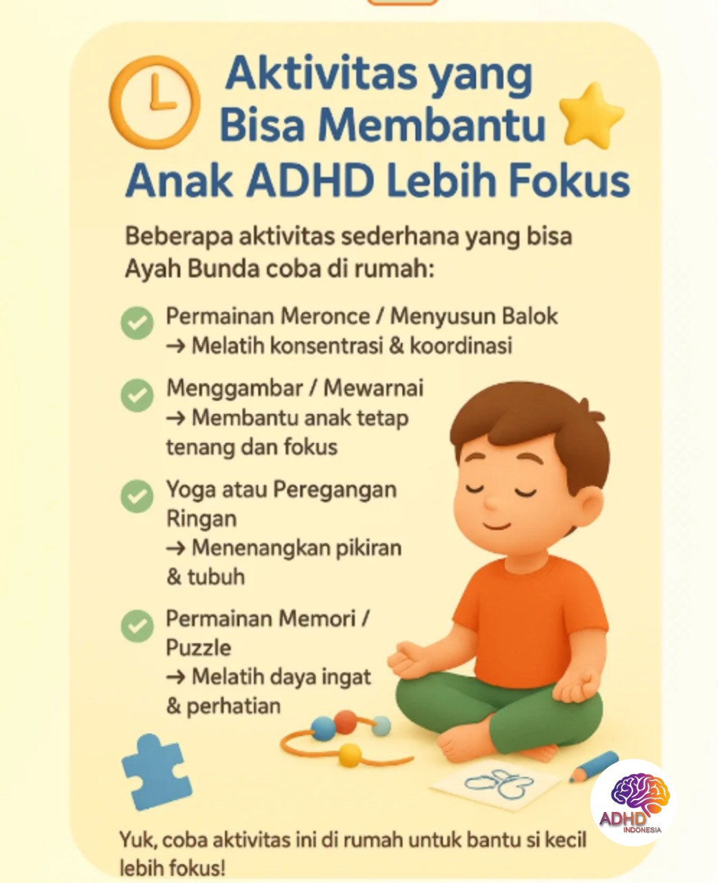 Pendekatan Edukatif yang Tepat untuk Anak ADHD di Provinsi Aceh