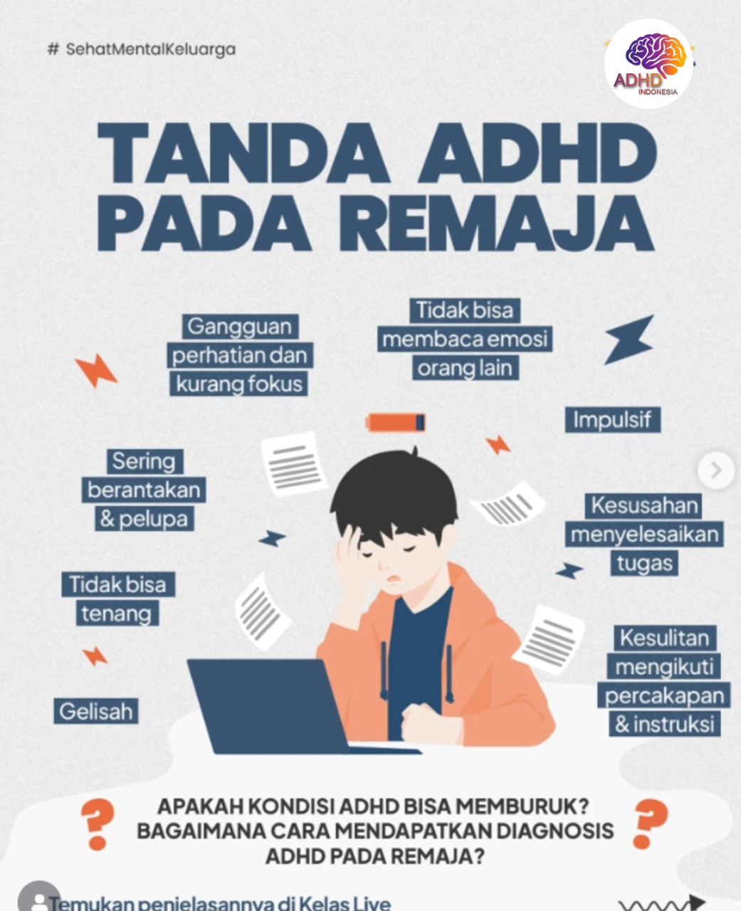 Screening ADHD Non-Diagnostik: Edukasi Awal bagi Orang Tua di Provinsi Aceh
